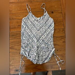 Billabong tribal print romper size medium